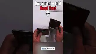 Huawei TRI-FOLD Phone BEND TEST &ndash; Did It Just SNAP?! 😱🔥#shorts#viralvideo