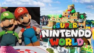 SMF1000 EPISODE: Mario & Luigi Gose to Super Nintendo World