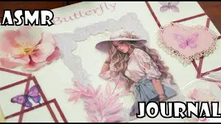 ASMR | IDEAS PARA DECORAR TU JOURNAL | SCRAPBOOKING