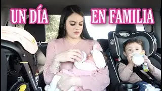 PRIMER SALIDA EN FAMILIA CON LA BEBE 👨‍👩‍👧‍👦