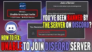 HOW TO FIX: Unable to accept invite on discord