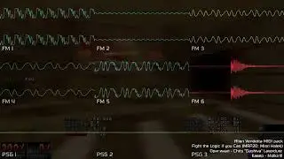 [Alien Vendetta MIDI pack] Fight the Logic if you Can (YM2612 + SN76489 | Sega Genesis, Furnace)