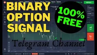 FREE Binary Option Signal Telegram Channel || Iq Option Signal Telegram - Best Binary Option Signal