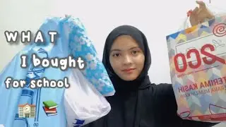 WHAT I BOUGHT FOR SCHOOL 🏫📚 // MALAYSIA