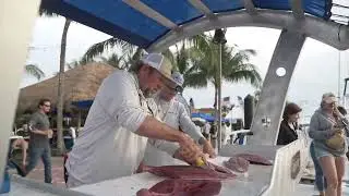 Fish Bluewater's Operation Sailfish Day 1 Lines Out and Fillet