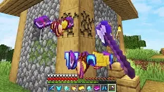 Minecraft UHC but every drop is random.. and infinitely blessed.