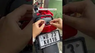DJI Action Camera 3M Helmet Mount Installing On Continental GT 650🔥 #gt650 #actioncamera #mount