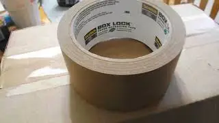 3M Scotch Box Lock Paper Packaging Tape. Holds without giving and recycles completely with the box.