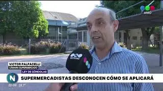 INCERTIDUMBRE ENTRE SUPERMERCADISTAS POR LA LEY DE G&Oacute;NDOLAS