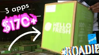 3 driving gig apps x Same time = STACKED Orders! BIG Money Same direction + hellofresh (MUST SEE)