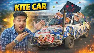 This Car is Full of Kites 😂 | Patang Wali Car | Desi Jugad Gone Crazy