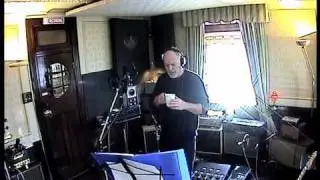 David Gilmour recording 