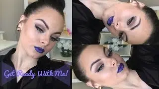 Chit Chat GRWM ♡ Matte Smokey Eye & Dark Purple Lip