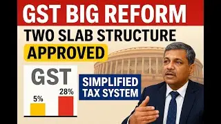 GST Big Reform, Two Slab Structure Approved, Simplified Tax System Coming Soon#crimeofnation