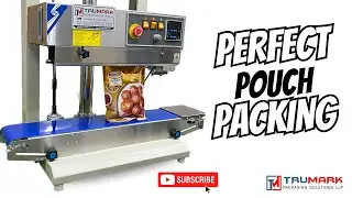 Vertical Band Sealing Machine | pouch packing for Heat Sealable Pouches