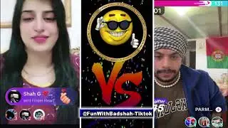 Nimra V/S Parm#Tiktok Live Match2024@FunWithBadshah-Tiktok