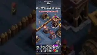 Builder Hall 6 Attack Strategy (Attack #5) (Clash of Clans) #cocstrategy