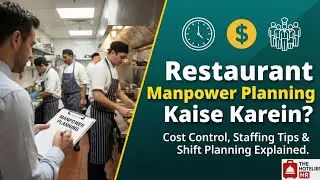 Restaurant Manpower Planning Kaise Karein? | Cost Control, Staffing Tips & Shift Planning Explained