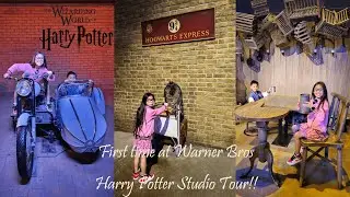 First time at Warner Bros. Harry Potter Tour in Watford!