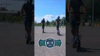 Acceleration speed test (part 1): Segway ZT3 PRO VS Xiaomi 4 ULTRA
