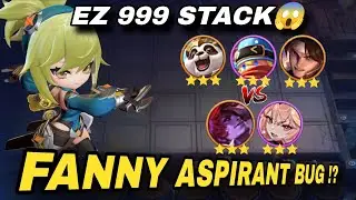 Fanny META or BUG?! 😱 EZ 999 Aspirant Stack | Magic Chess Go Go Combo Terkuat