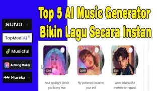 Top 5 AI Music Generator Bikin Lagu Secara Instan