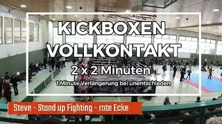 Vollkontakt Kickboxen - Märkischer Fightday - Steve