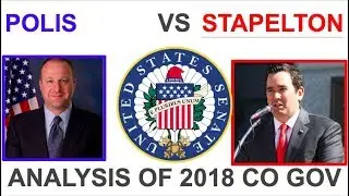 Colorado Governor Race | Polis vs Walker Stapelton