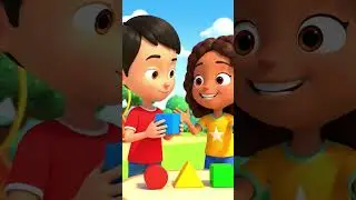 Shapes for Toddlers & Kids 👶📐#shorts #rhymes #viralshort