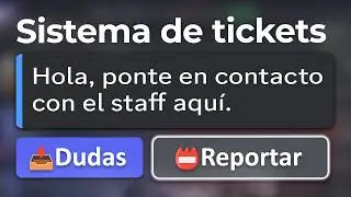 🎫 &iexcl;C&oacute;mo Hacer TICKETS en Discord 2025! (Configurar Guild Manager)