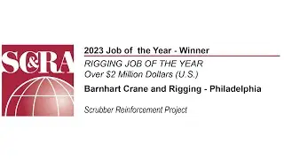 SC&RA Job of the Year 2023 | Rigging of the Year - Philadelphia