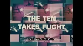 FIRST FLIGHT OF THE DC-10   MCDONNELL DOUGLAS WIDEBODY JET INTRODUCTION FILM  26744