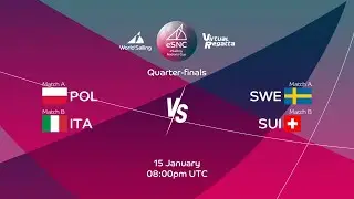 Quater-finals: Poland vs Sweden & Italy vs Switzerland | eSailing Nations Cup 2025