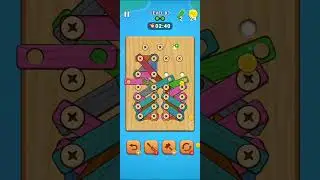 Wood Screw Puzzle - Level 83 | Tricky Solution and Tips | Mobile Gameplay