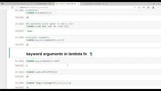 lambda function in python 