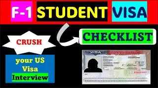 USA F1 Student Visa: 9 Step-by-Step Guide for International Students (Form I-20 to Interview)