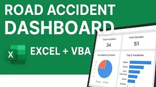 Road Accident Analysis Dashboard in Microsoft Excel | Data Visualization & Insights&rdquo;