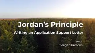 Jordan's Principle: Writing an Application Support Letter (Part 2)