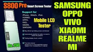 DL S800 Multi-funtional 6 in 1 LCD Screen Tester For iPhone Samsung Huawei Oppo Vivo Xiaomi Which