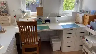 Rondleiding door mijn IKEA hobbykamer/tour through my IKEA craftroom