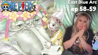 One Piece ep's 58 & 59 (DUB REACTION) | Grandpa Ryu!!! 🥹🫶