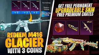 Confirm Premium Crate Upgrade Gun Skin Amazing Rebate Event M16 Glacier Redeem 3 Coins