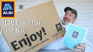 Коробка с необходимыми продуктами ALDI