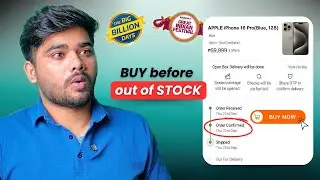 How to Buy iPhone Before Out of stock in Big Billons Day sale 2025.