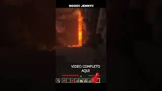 NOOO, MI JENNY!💀💀  #minecraft #minecraftshorts #minecraftmemes