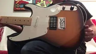 Squier &lsquo;51 Tele Strat White Pickguard 2005