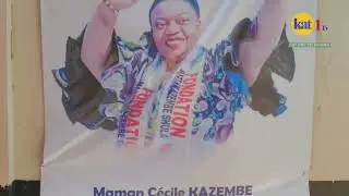 ANAFEK: LOLO KYUNGU A RENDU HOMMAGE À FEUE MME CÉCILE KAZEMBE ÉPOUSE DU GOUV MARTIN KAZEMBE SHULA‎  