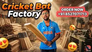 Visiting LR Sports English Willow Cricket Bat Factory 🔥