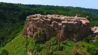InFlight History - Calcata (Viterbo) 1080p FHD Drone view