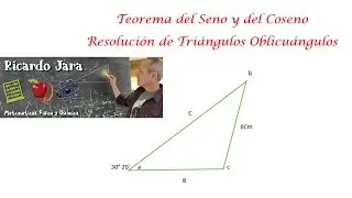 Teoremas del Seno y el Coseno Ejercicio Resuelto